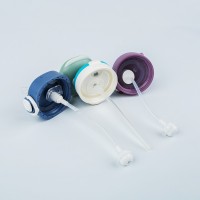 BPA Free Eco-friendly Straight Reusable Collapsible Silicone Straw For Water Bottle